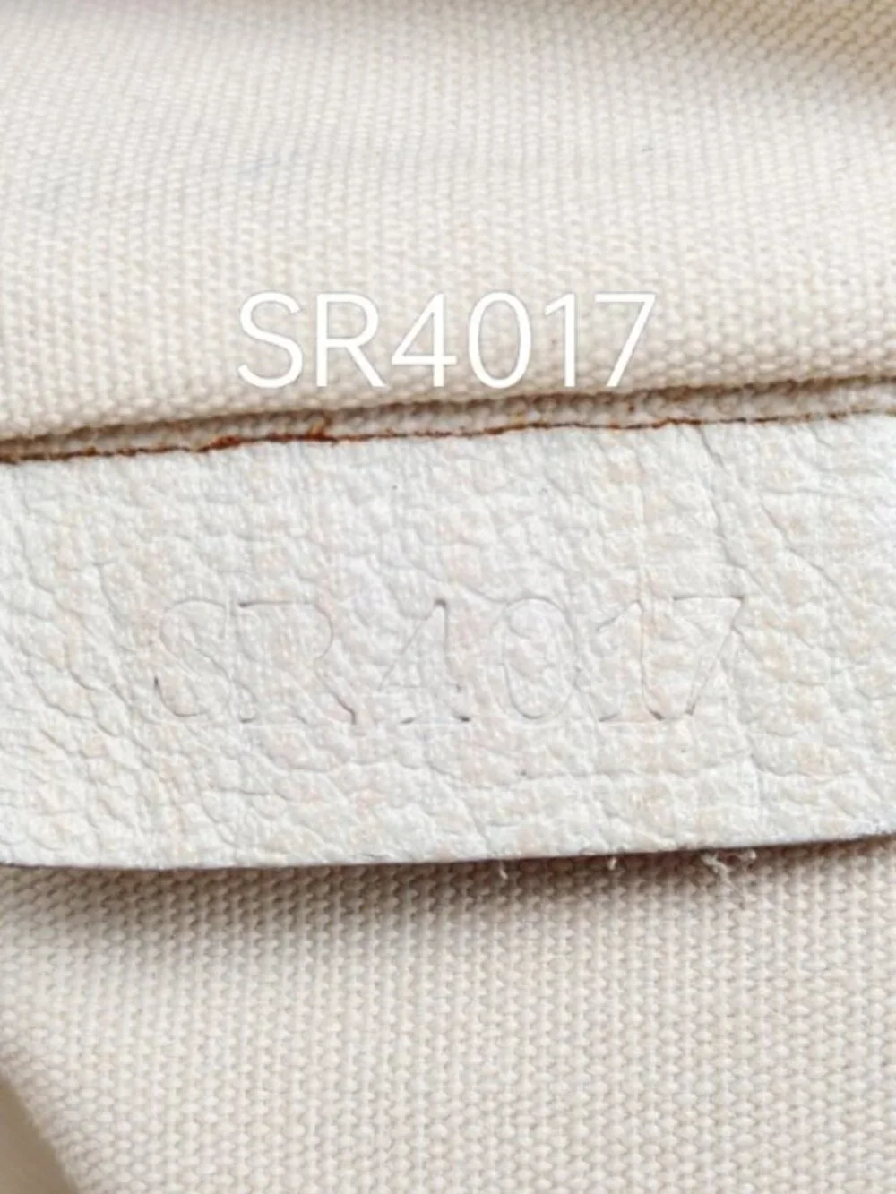 Louis Vuitton Mini Lin Monogram Jeanne MM Satchel White Canvas Shoulder Bag